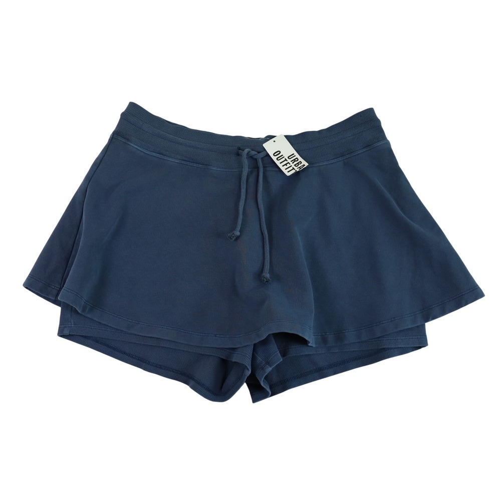 Urban Outfitters Out from Under Mini Skort Large Blue Cotton‎ Lounge Casual NWT